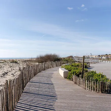 T3 Climatise, Renove Avec Gout, A 150m De La Plage, Avec Terrasse Et Equipements Complets - Fr-1-409-204 Apartmán *